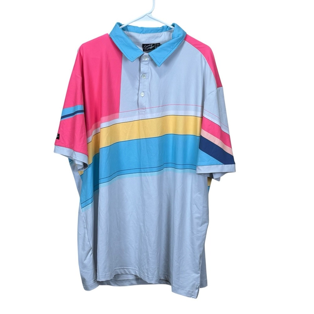 Sunday Swagger Mens Electra 3XL Performance Golf Polo